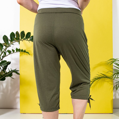 Short femme vert TAILLE 3/4 PLUS - Vêtements