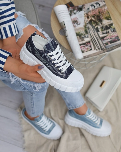 Baskets bleu marine Elysium