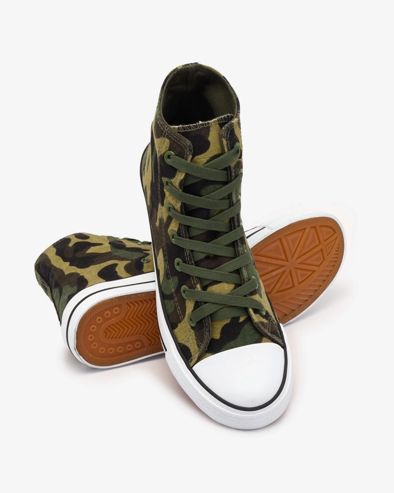 Baskets vertes pour homme à motif moro Adoisso - Footwear