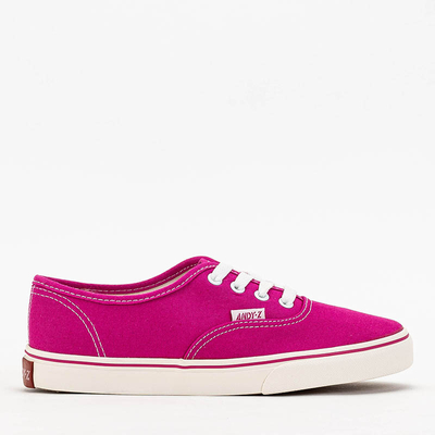 Baskets femme fuchsia Lifeda - Chaussures