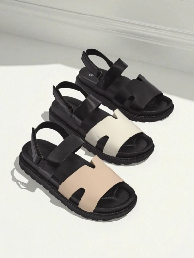 Sandales compensées pour femmes Hera Azzurro en cuir écologique graphite pour l'été