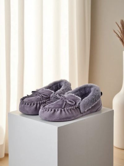 Mocassins pour femmes Royalfashion avec fourrure Ahtikes