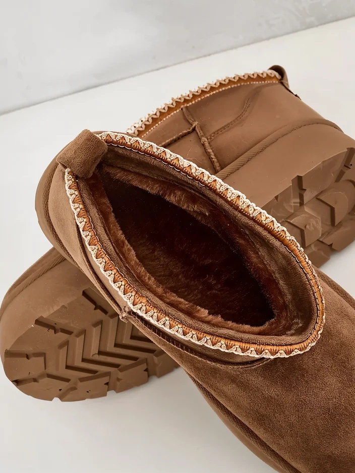 Royalfashion Bottes courtes pour femmes a'la bottes de neige Xoalla