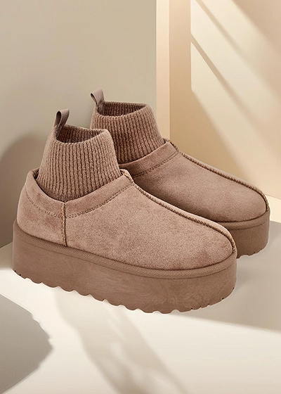 Bottes de neige courtes femme Royalfashion Vevello