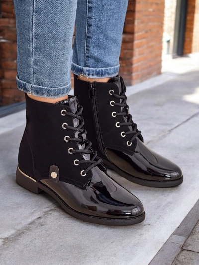 Bottes à lacets pour femmes de Royalfashion Safalle