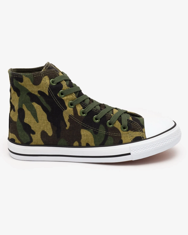 Baskets vertes pour homme à motif moro Adoisso - Footwear