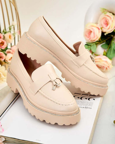 Royalfashion Mocassins pour femme avec zircons Ali