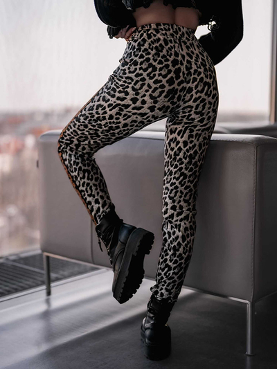 Royalfashion Leggings pour femmes avec imprimé