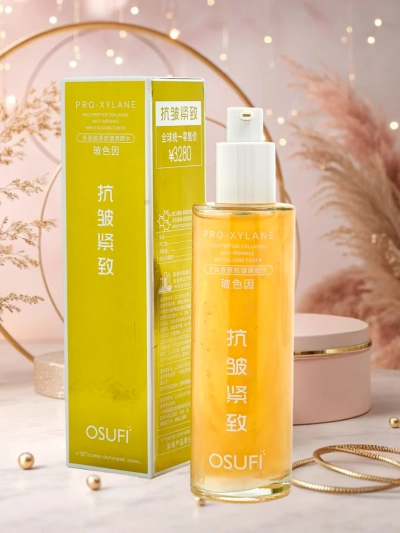 Tonique pour le visage au collagène et aux polypeptides - raffermissant et anti-rides