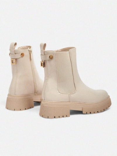 Bottines vernies pour femmes en cuir écologique Calebi