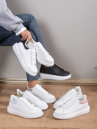 Royalfashion Baskets de sport pour femmes Pefese