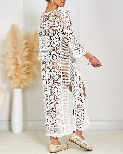 Royalfashion Couvre-lit de plage en dentelle pour femme