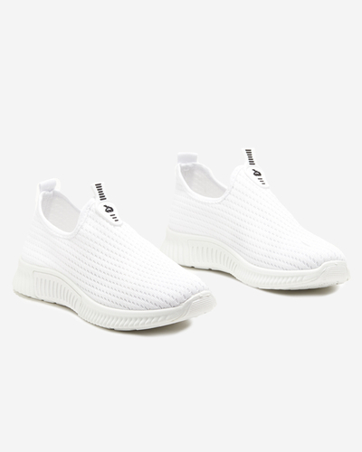 Espadrilles à enfiler blanches pour femmes Banila - Footwear