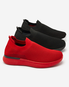 Chaussures de sport à enfiler pour hommes en rouge Riticas- Footwear