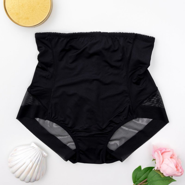 Culotte femme noire légèrement galbante - Sous-vêtements