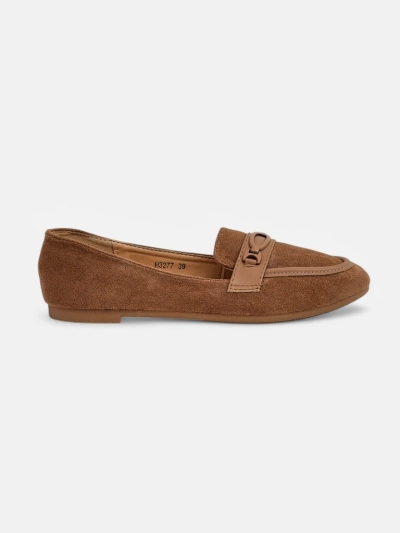 Royalfashion Mocassins éco en suède pour femmes Zammei