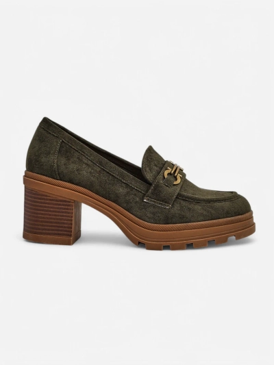 Royalfashion Mocassins à talons pour femmes Tollinge