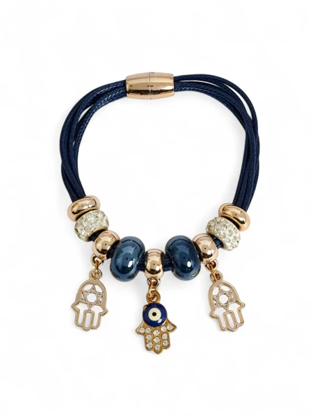 Bracelet pour femmes avec des perles et des paillettes