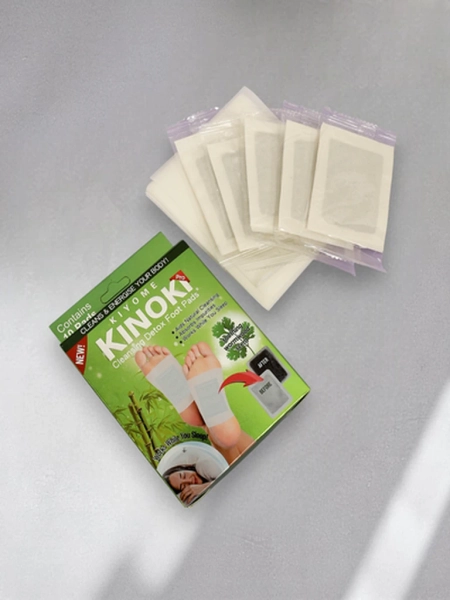Patchs détoxifiants pour les pieds DETOX KINOKI 10 pcs Absinthe