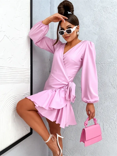 Robe mini tie-dye Royalfashion pour femmes