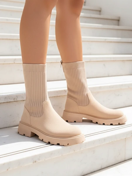 Bottes Slip-On pour Femme Royalfashion Derette