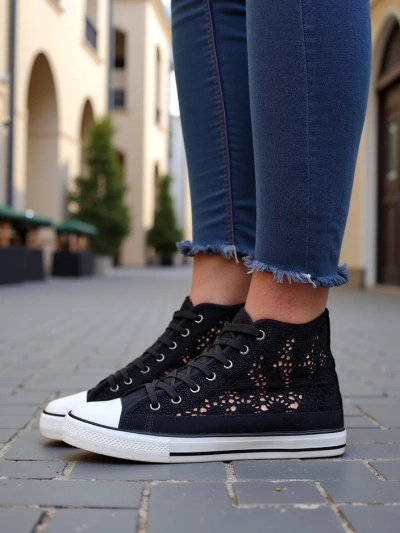 Royalfashion Baskets perforées pour femmes Limme