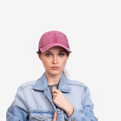 Casquette denim marron femme - Accessoires