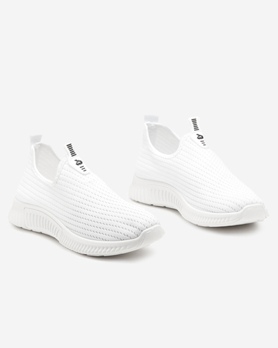 Chaussures de sport à enfiler blanches pour femmes Palomena - Footwear