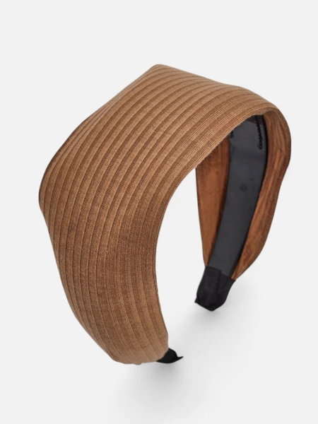 Royalfashion Élastique à cheveux - large, côtelé