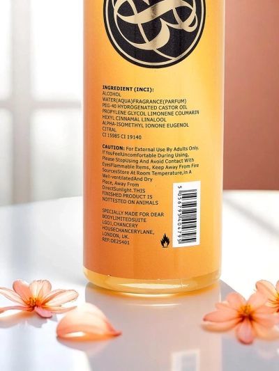 Inspired One Billionaire Body Mist universel 250 ml