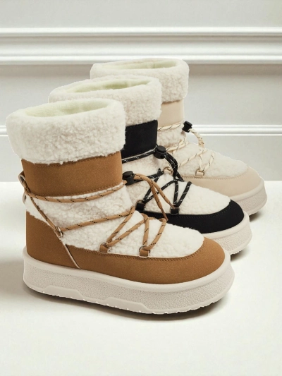 Bottes imitation bottes de neige pour femmes Quill Haven