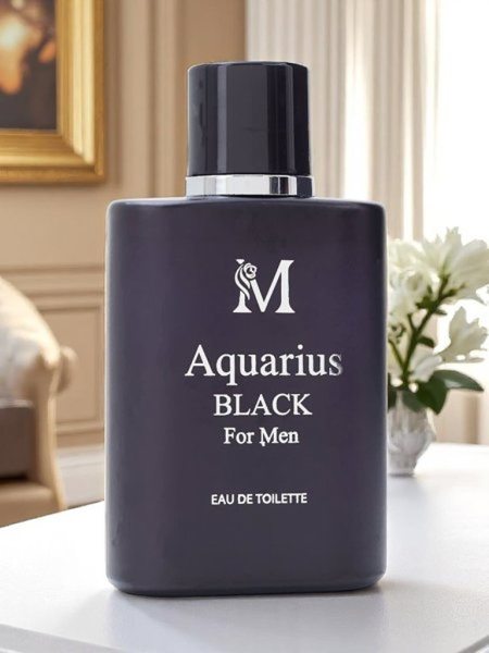 Eau de Parfum Inspirée pour Homme AQUARIUS BLACK