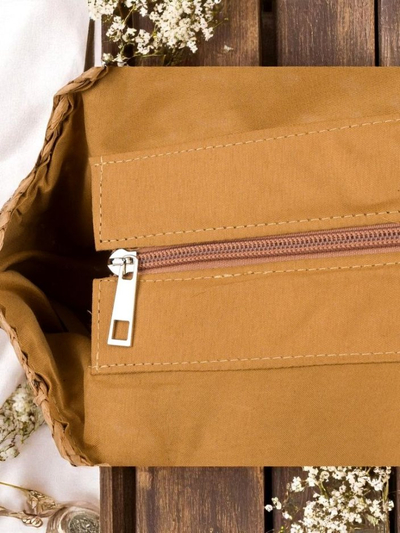 Royalfashion Sac à main en paille pour femme Flora Grande