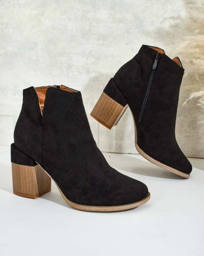 Royalfashion Bottes eko en daim Ovi pour femmes