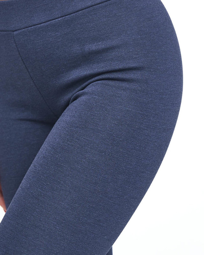 Legging femme bleu marine avec isolation - Vêtement