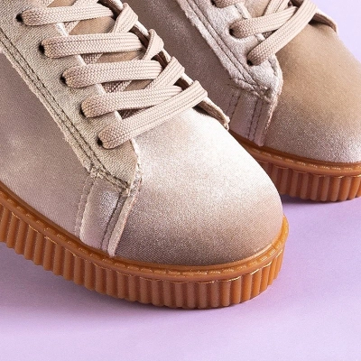 OUTLET Chaussures de sport femme beige Filua - Chaussures