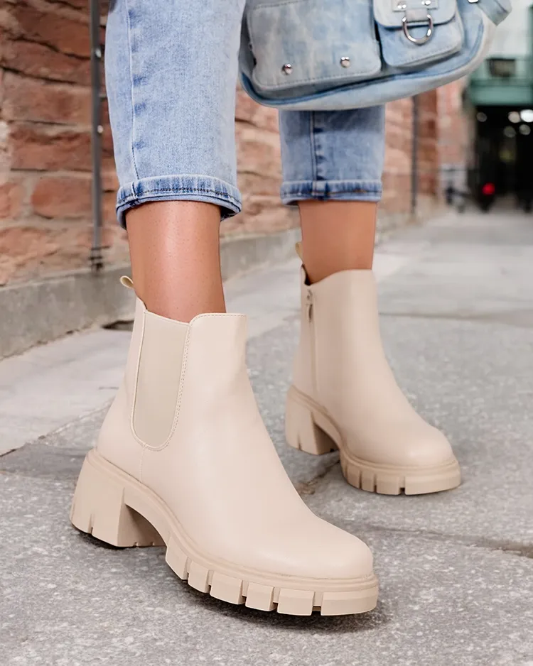 Royalfashion Bottes à talon aiguille Velly pour femme