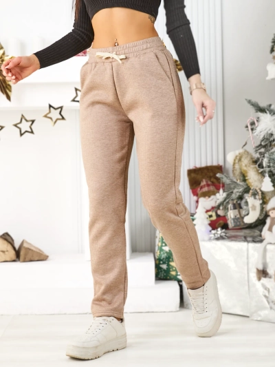 Royalfashion Pantalons de survêtements en coton pour femmes
