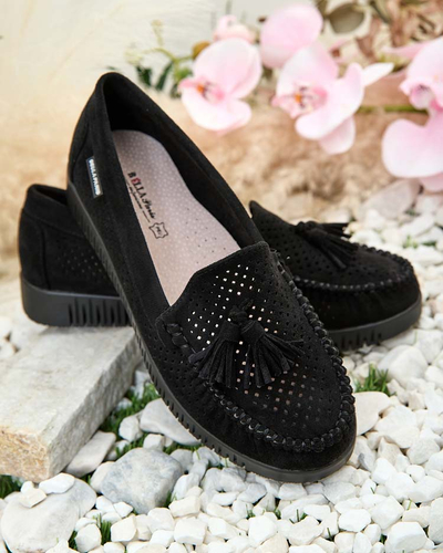 Royalfashion Mocassins ajourés pour femme Molaffa