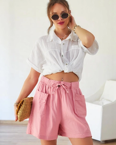 Royalfashion Shorts en coton pour femmes