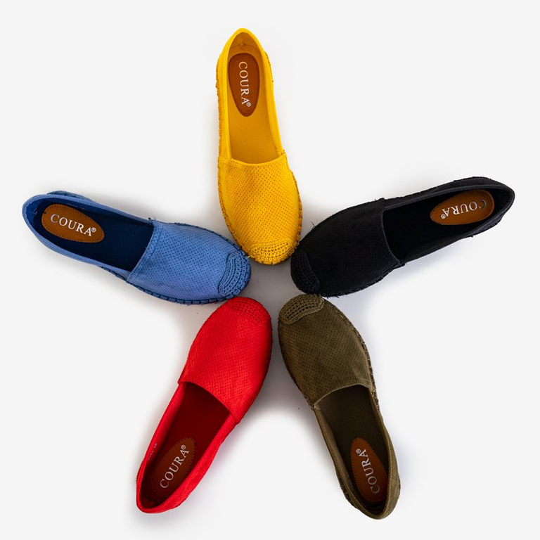Espadrilles bleues pour femmes sur la plateforme Alruna - Footwear