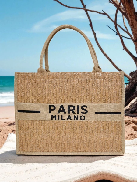 Royalfashion Sac en tissu Paris Milano