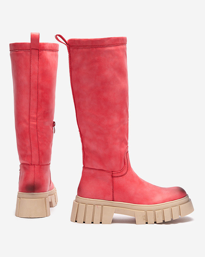 OUTLET Bottes mi-mollets pour femmes Astaroth - Chaussures