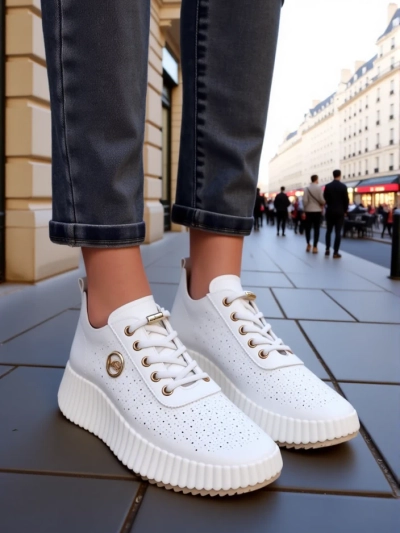Baskets sportives perforées pour femmes Royalfashion Jovenes