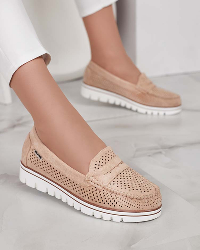 Royalfashion Mocassins ajourés pour femme Leteller