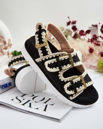Royalfashion Sandales en daim Lunnay eko pour femme
