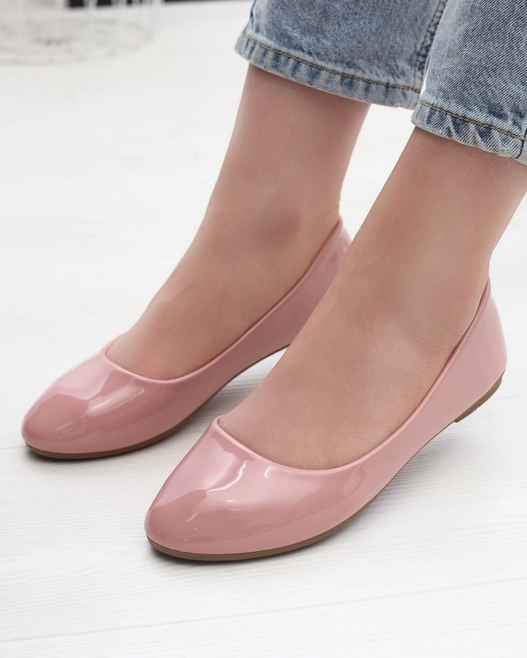 Rose Ballerines laquées pour femme Fama - Footwear