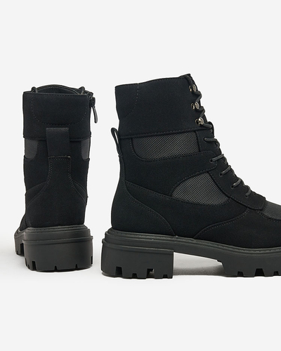 Royalfashion Bottes à lacets Hovienta pour femme
