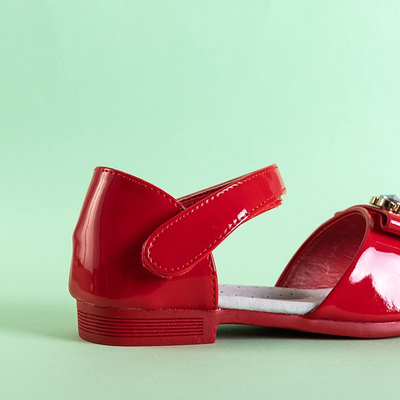 Sandales enfants Liawa rouges - Footwear