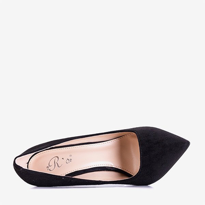 Escarpins noirs avec gaufrage animal Elocadia - Footwear